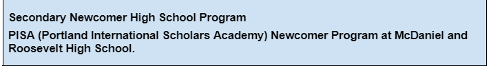 Portland International Scholars Academy
